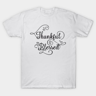 Thankful & Blessed T-Shirt